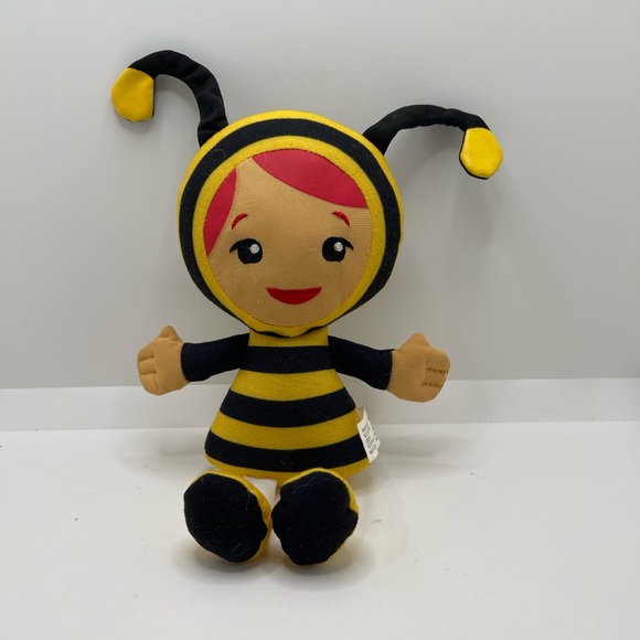 Team Umizoomi 8” Rare Bumblebee Milli Plush Mattel FP 2012 - Picture 1 of 9